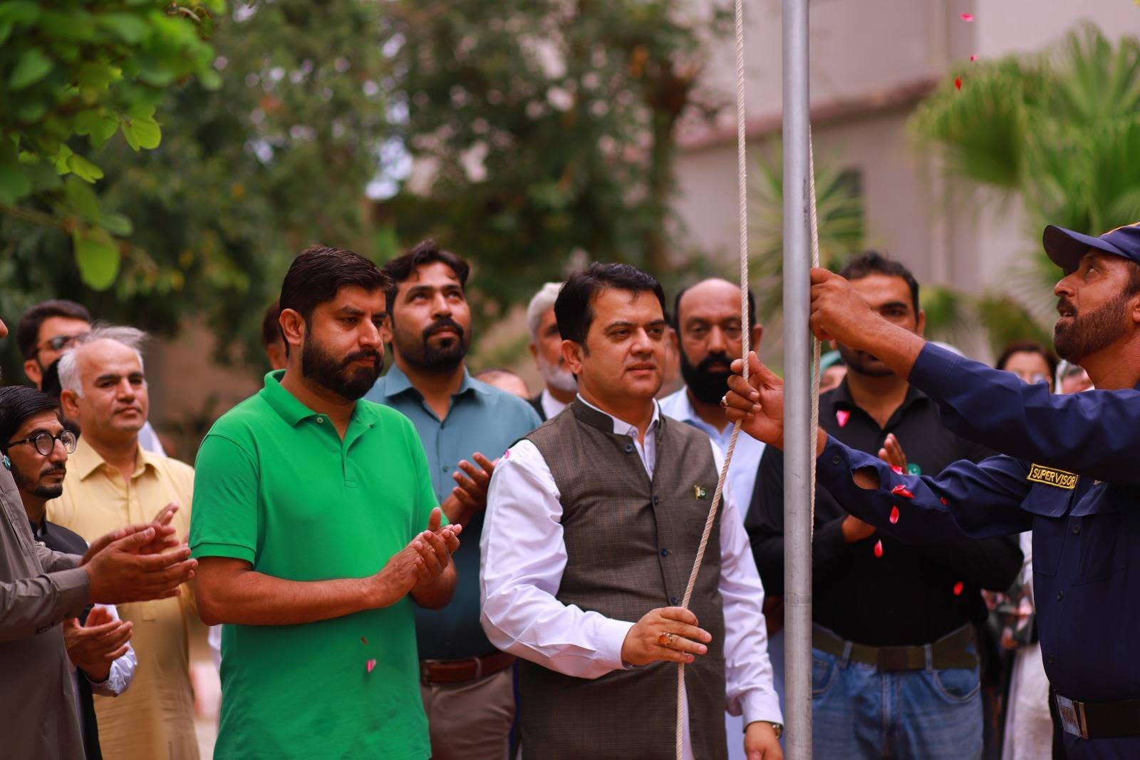 UoC Celebrates Independence Day with Flag Hoisting and Seminar