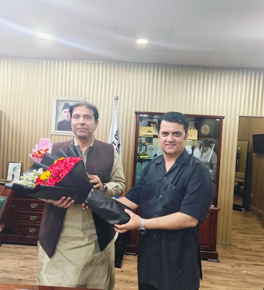 UoC Vice Chancellor Congratulates New Vice Chancellor of University of Sahiwal